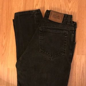 Vintage Calvin Klein Sport Black Jeans High Rise